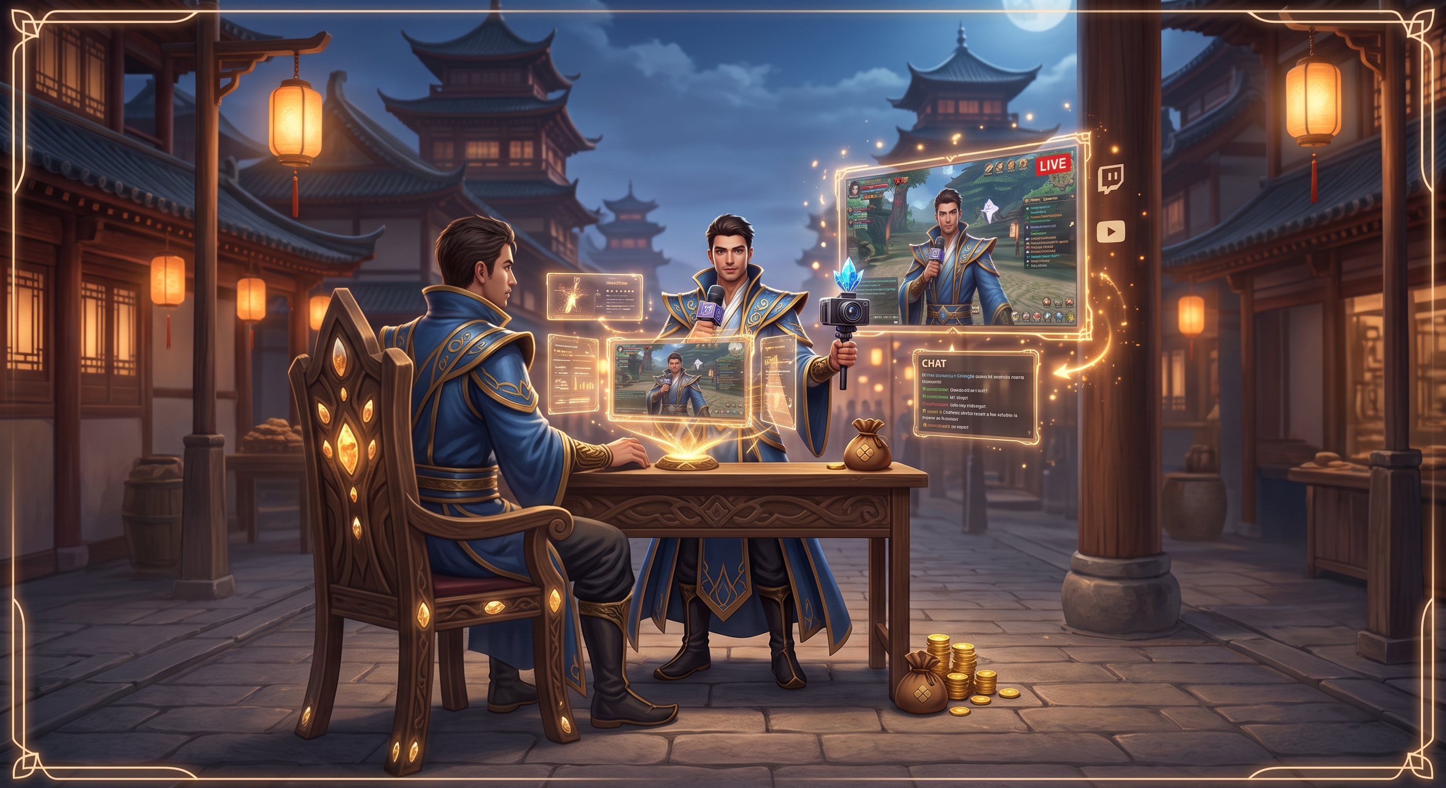 O Império do Streamer — Ganhe de Verdade com Sua Comunidade!